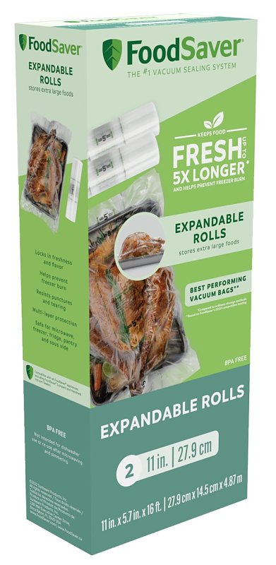 SUNBEAM RIVAL FoodSaver 2159398 Expandable Vacuum Seal Roll APPLIANCES & ELECTRONICS SUNBEAM RIVAL
