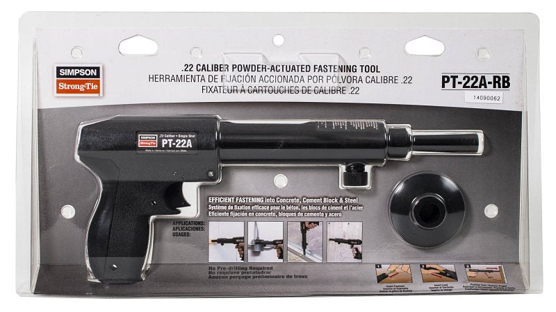 SIMPSON STRONG-TIE Simpson Strong-Tie PT-22A PT-22A-RB Power Hammer, 0.22 Caliber Drilling