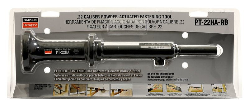 SIMPSON STRONG-TIE Simpson Strong-Tie PT-22HA PT-22HA-RB Power Hammer, 0.22 Caliber Drilling