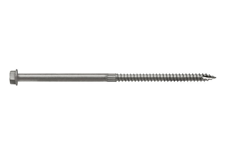 SIMPSON STRONG-TIE Simpson Strong-Tie Strong-Drive SDS SDS25600MB Connector Screw, 6 in L, Serrated Thread, Hex Head, Hex Drive, Steel HARDWARE & FARM SUPPLIES SIMPSON STRONG-TIE