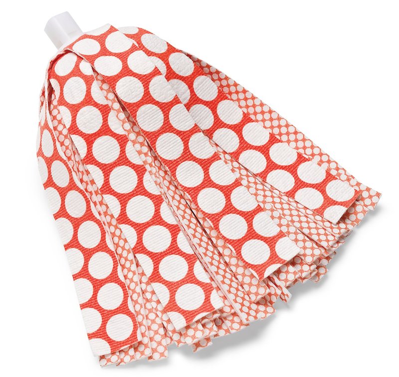 THE LIBMAN COMPANY Libman Wonder Series 2001 Mop Refill, Microfiber, Orange