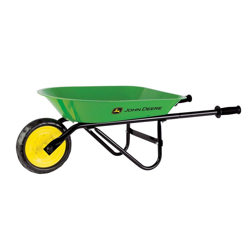 TOMY INTERNATIONAL John Deere Toys 46661 Wheelbarrow, Steel, Green