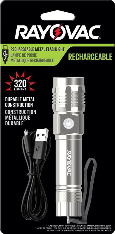 ENERGIZER BATTERY Rayovac ROVVMHAL8H Flashlight, Lithium-Ion Battery, LED Lamp ELECTRICAL ENERGIZER BATTERY