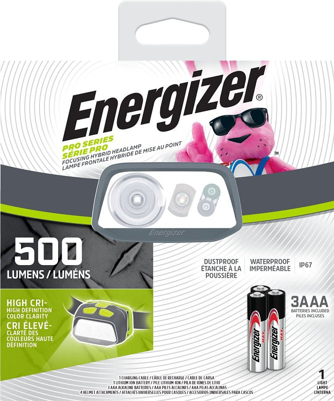 ENERGIZER BATTERY Energizer ENY25A32P Headlight, AAA Battery, Alkaline, Lithium-Ion Battery, LED Lamp, 500 Lumens ELECTRICAL ENERGIZER BATTERY