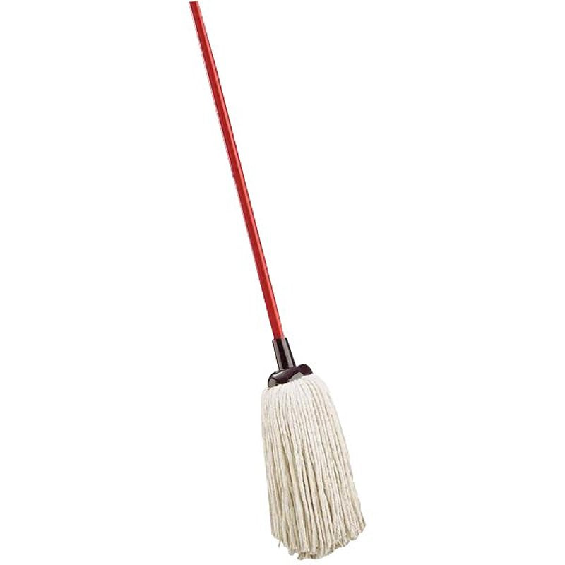 THE LIBMAN COMPANY Libman 977 Deck Mop, 16 oz, Threaded, Recycled Cotton