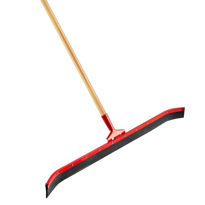 THE LIBMAN COMPANY Libman 954 Floor Squeegee Set, 36 in Blade, Curved Blade, Rubber Blade, Wood Handle CLEANING & JANITORIAL SUPPLIES THE LIBMAN COMPANY
