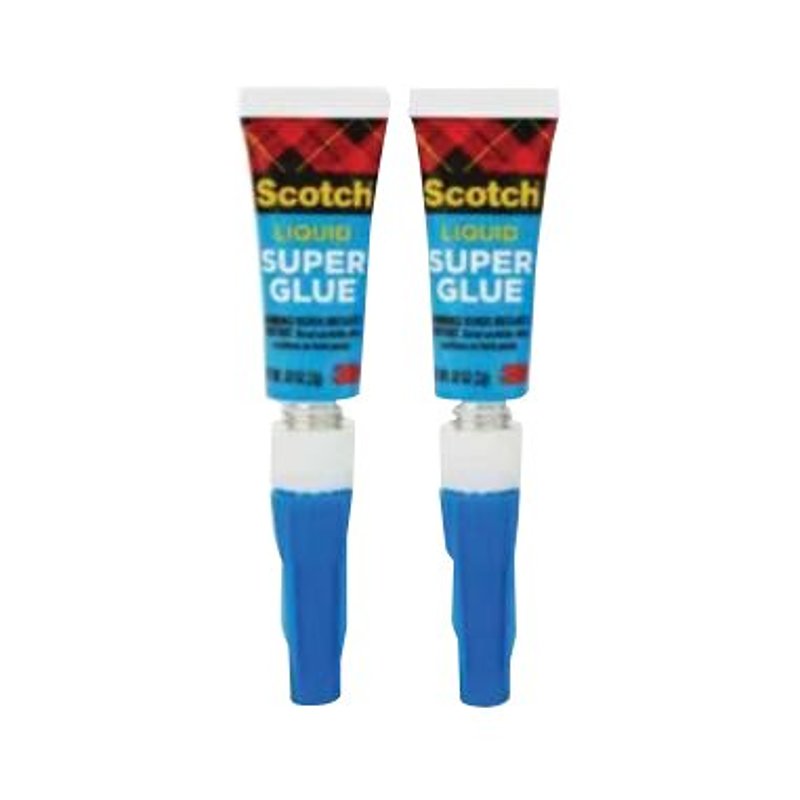 SCOTCH Scotch CBGNHW011109 Super Glue, Liquid, Transparent, 0.07 oz Tube PAINT SCOTCH