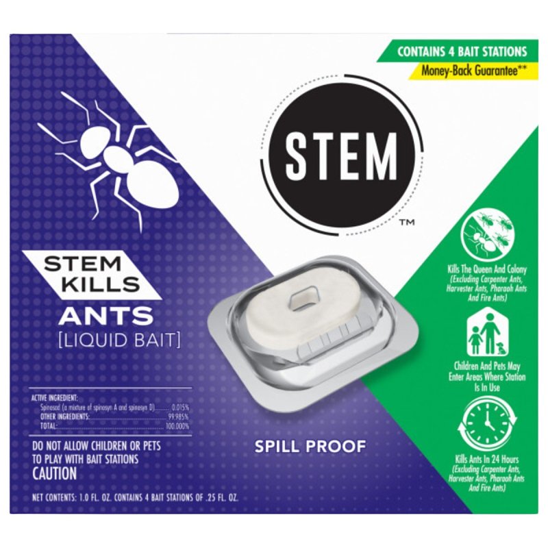 STEM Stem 4453 Ant Bait, Liquid, 1 oz LAWN & GARDEN STEM