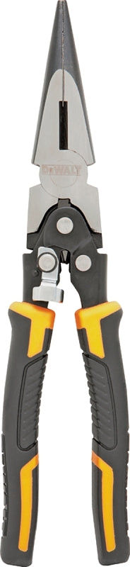 DEWALT DEWALT DWHT70277 Nose Plier, 3/4 in Jaw Opening, Black/Yellow Handle, 1/2 in W Tip TOOLS DEWALT