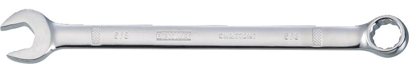 DEWALT DEWALT DWMT72197OSP Combination Wrench, SAE, 5/8 in Head, 7-15/16 in L, 12-Point, Steel, Chrome-Plated TOOLS DEWALT