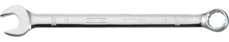 DEWALT DEWALT DWMT72220OSP Combination Wrench, Metric, 19 mm Head, 9-27/32 in L, 12-Point, Steel, Chrome-Plated TOOLS DEWALT