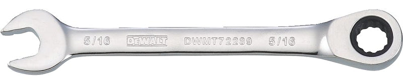 DEWALT DEWALT DWMT72289OSP Combination Wrench, SAE, 5/6 in Head, 4-3/8 in L, 12-Point, Steel, Chrome-Plated TOOLS DEWALT