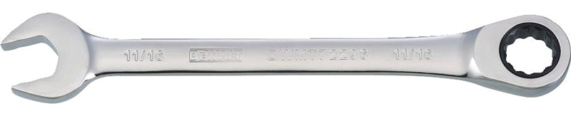 DEWALT DEWALT DWMT72296OSP Combination Wrench, 9/32 in Thick Open End, 1-15/32 in W Open End, SAE, 11/16 in Head, 8-25/32 in L