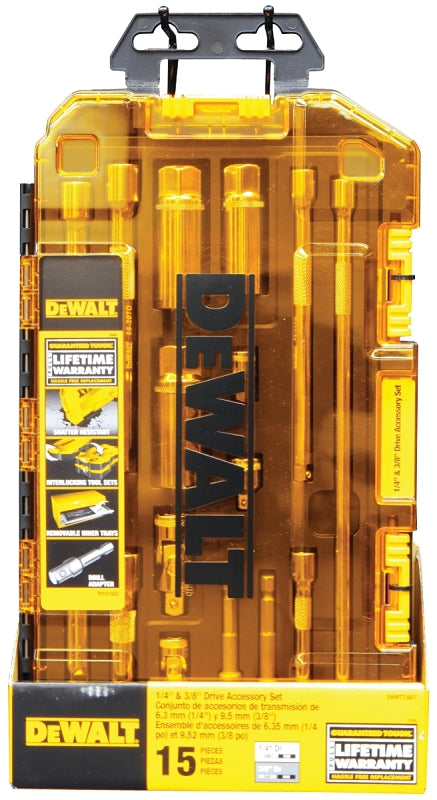 DEWALT DEWALT DWMT73807 Drive Tool Accessory Set, Steel, Chrome-Plated TOOLS DEWALT