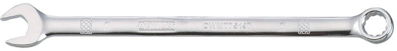 DEWALT DEWALT DWMT75197OSP Combination Wrench, Metric, 7 mm Head, 5-3/32 in L, 12-Point, Steel, Chrome-Plated