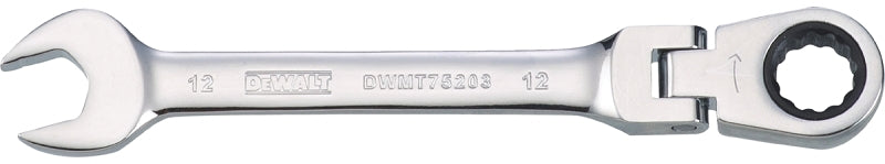 DEWALT DEWALT DWMT75203OSP Combination Wrench, Metric, 12 mm Head, 5-13/16 in L, 12-Point, Steel, Chrome-Plated TOOLS DEWALT
