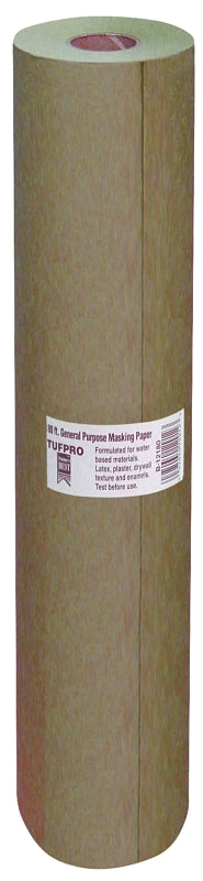 TRIMACO Trimaco 12912 Masking Paper, 180 ft L, 12 in W, Brown PAINT TRIMACO