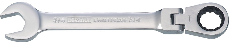 DEWALT DEWALT DWMT75209OSP Combination Wrench, SAE, 3/4 in Head, 8-15/32 in L, 12-Point, Steel, Chrome-Plated TOOLS DEWALT