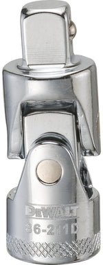 DEWALT DEWALT DWMT86211OSP Universal Joint, 3/8 in Drive, Female, Male Drive, 1-31/32 in L, Chrome-Plated TOOLS DEWALT