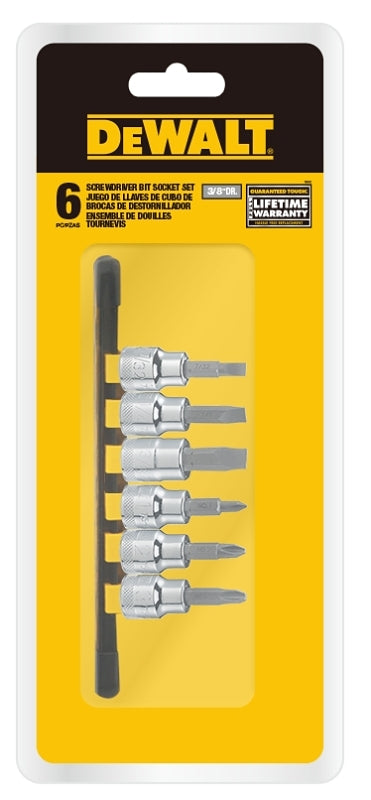 DEWALT DEWALT DWMT75422OSP Screwdriver Bit Socket Set, Polished Chrome Vanadium