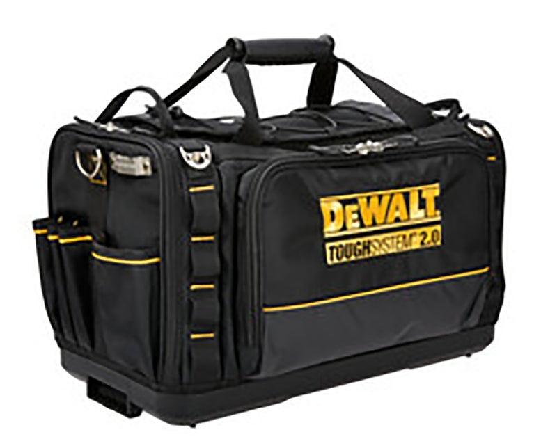 DEWALT DEWALT ToughSystem 2.0 DWST08350 Jobsite Tool Bag, 15 in W, 22 in D, 13-1/8 in H, 50-Pocket, Polyester, Black/Yellow TOOLS DEWALT