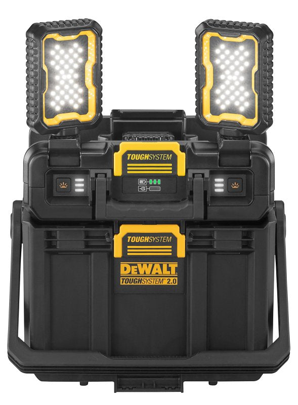 DEWALT DEWALT DWST08060 Adjustable Work Light, 120 V, 40 W, LED Lamp, 4000 Lumens, Black TOOLS DEWALT