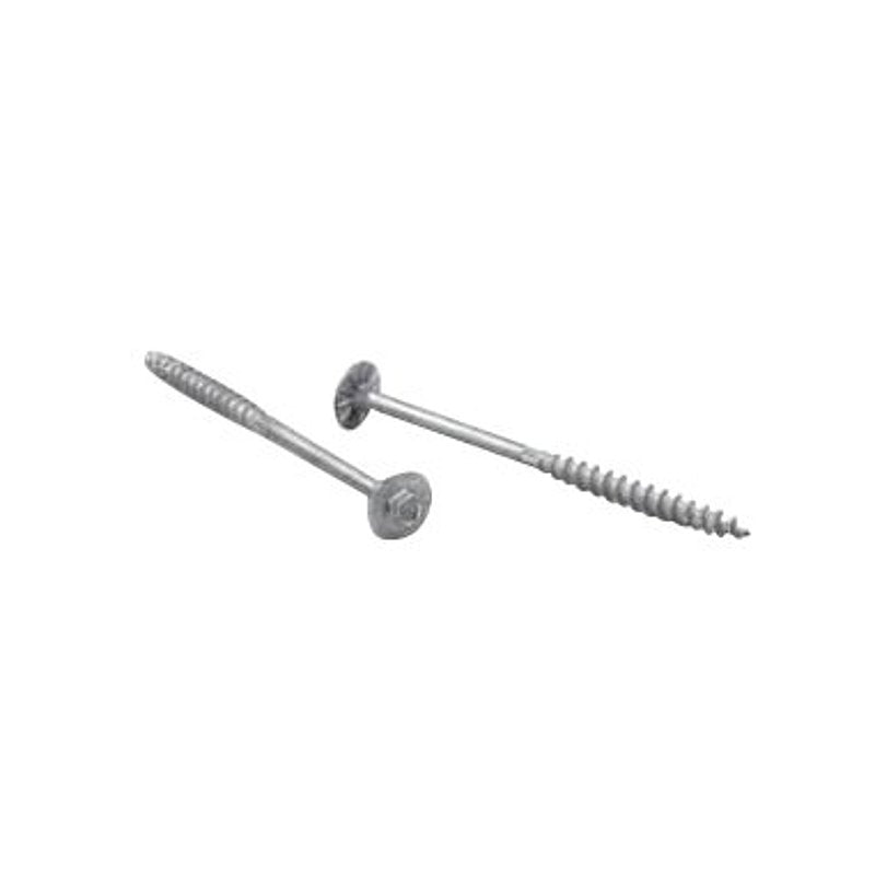 SIMPSON STRONG-TIE Simpson Strong-Tie Strong-Drive SDWH Series SDWH27800GR30 Screw, 8 in L, Serrated Thread, Large Washer Head, Hex Drive HARDWARE & FARM SUPPLIES SIMPSON STRONG-TIE