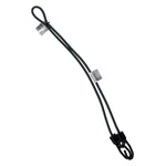 KEEPER Keeper A06095Z Bungee Cord, Steel End, 48 in L, Rubber, Gray, Hook End, 1/PK AUTOMOTIVE KEEPER