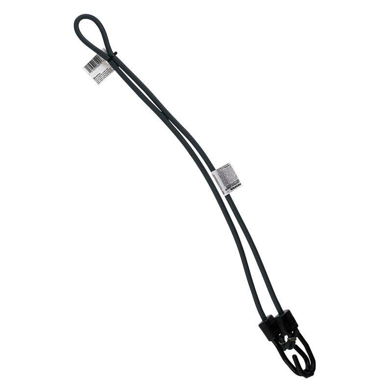KEEPER Keeper A06095Z Bungee Cord, Steel End, 48 in L, Rubber, Gray, Hook End, 1/PK