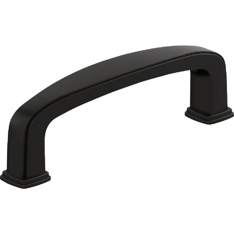 AMEROCK Amerock Franklin Series BP37050MB Cabinet Pull, 3-7/16 in L Handle, 1-1/16 in Projection, Zinc, Matte