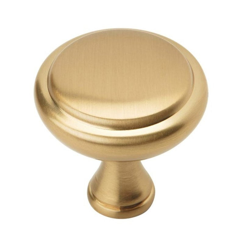 AMEROCK Amerock Arden Series BP37340-CZ Cabinet Knob, 1-1/4 in Projection, Zinc, Champagne Bronze