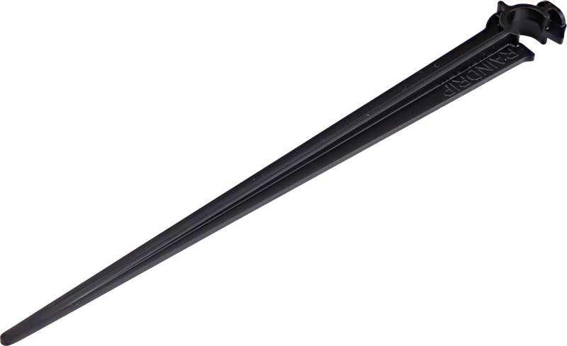RAINDRIP Raindrip 380050B Tubing Support Stake, 4 in L, Plastic, Black