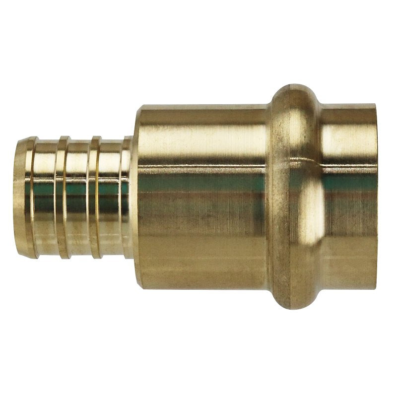 APOLLO Apollo APXPR3434 Adapter, 3/4 in, Barb x Press-Fit, PEX-B, Brass, 200 psi Pressure