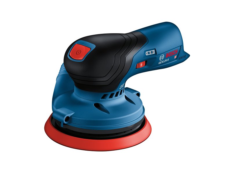 BOSCH Bosch GEX12V-5N Cordless Orbit Sander, Tool Only, 12 V, 5 in Pad/Disc, Medium Backing Pad/Disc, 10,000 opm Load Speed TOOLS BOSCH