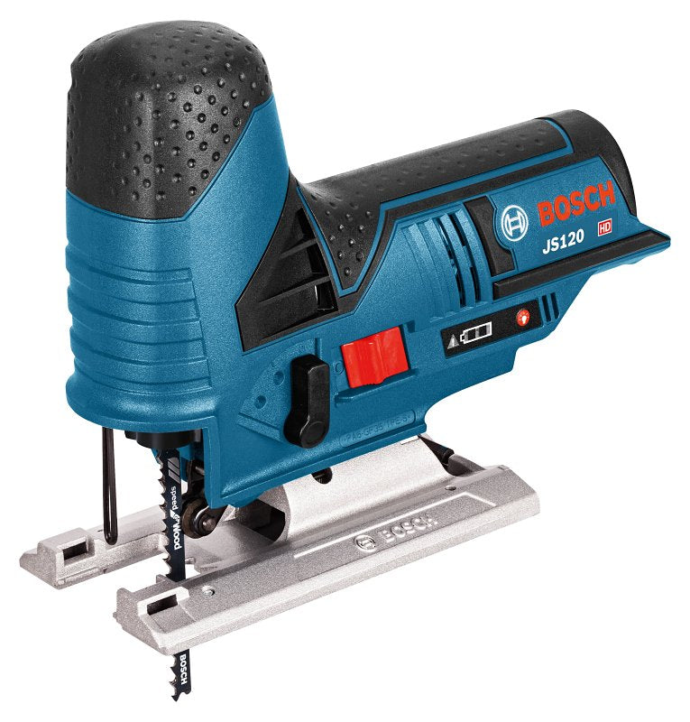 BOSCH Bosch JS120N Jig Saw, Tool Only, 12 V, 2-1/2, 1/8 in Cutting Capacity, 3/4 in L Stroke, 1500 to 2800 spm SPM TOOLS BOSCH
