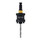 DEWALT DEWALT Rapid-Load DAH9912PBM Hole Saw Arbor, 1/2 in Shank, 1-1/4 to 6 in Dia Bit, Hex Shank TOOLS DEWALT