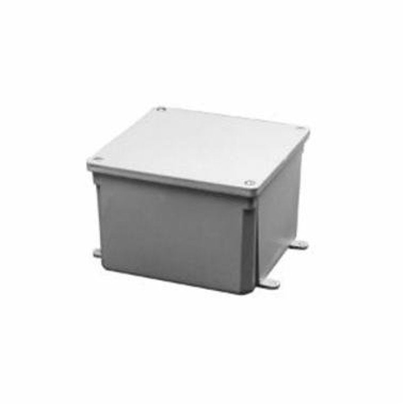 CARLON Carlon E989SSX-UPC Junction Box, Polycarbonate, Gray, Surface