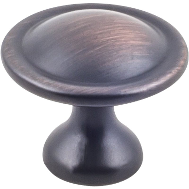 HARDWARE RESOURCES Hardware Resources K413BORB-10 Cabinet Knob, Traditional, Zinc, Brushed Oil-Rubbed Bronze, 10/PK HARDWARE & FARM SUPPLIES HARDWARE RESOURCES