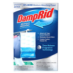 DAMPRID DampRid FG83PLSB Moisture Absorber, 15.4 oz Hanging Bag, Flake, Pellet, Odorless, Pure Linen