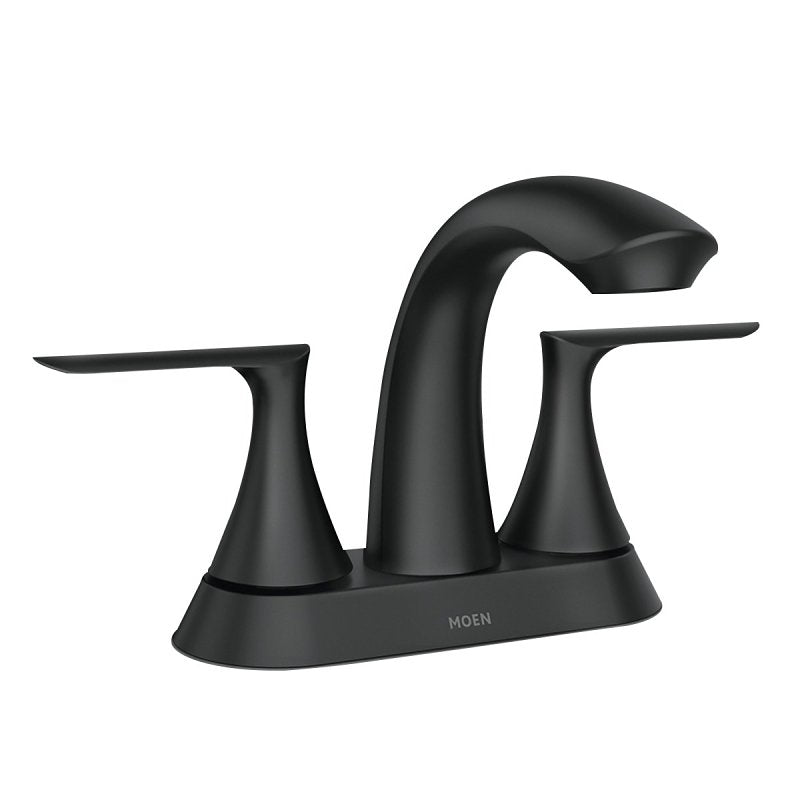 MOEN Moen Findlay Series 84515BL Bathroom Faucet, 1.2 gpm, 2-Faucet Handle, 3-Faucet Hole, Metal/Plastic/Stainless Steel