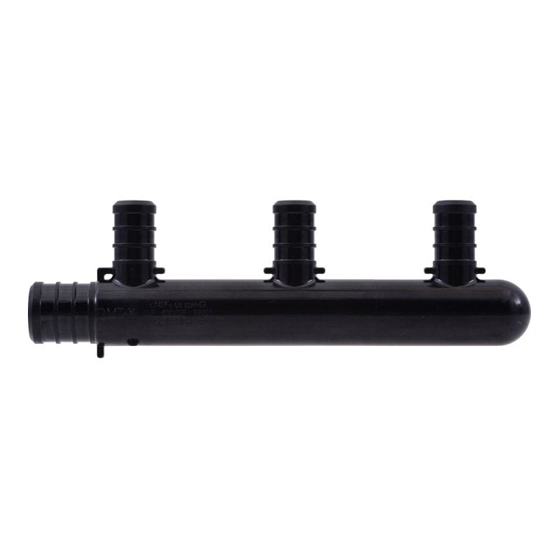 SHARKBITE SharkBite UPMPT3C Multi-Port Closed Pipe Tee, 3-Inlet, 3/4 in Inlet, 1/2 in Outlet, Acudel Polymer PLUMBING, HEATING & VENTILATION SHARKBITE