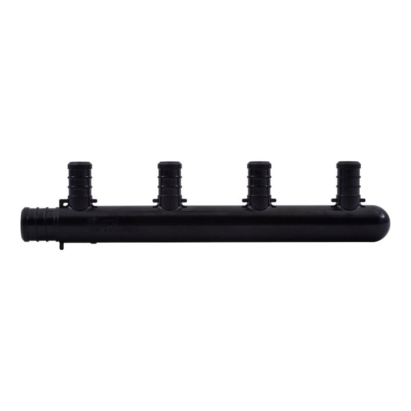 SHARKBITE SharkBite UPMPT4C Multi-Port Closed Pipe Tee, 4-Inlet, 3/4 in Inlet, 1/2 in Outlet, Acudel Polymer PLUMBING, HEATING & VENTILATION SHARKBITE