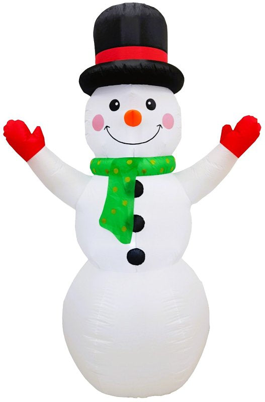SANTAS FOREST Santas Forest 90114 Christmas Inflatable, 8 ft H