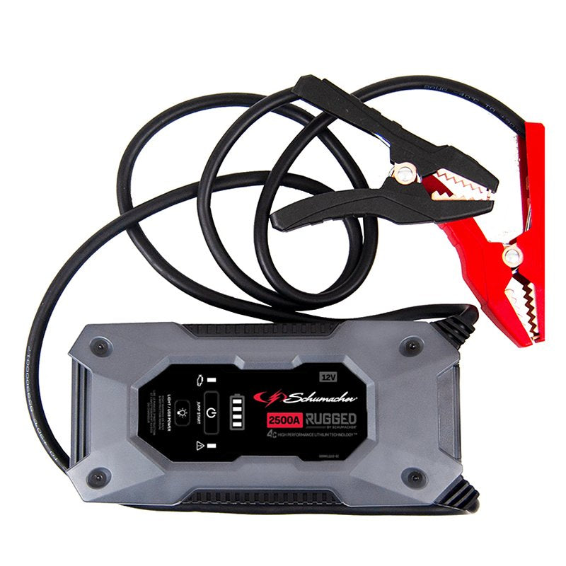 SCHUMACHER Schumacher SL1596 Portable Power Pack and Jump Starter, 12 V, 2500 A, Lithium-Ion Battery AUTOMOTIVE SCHUMACHER
