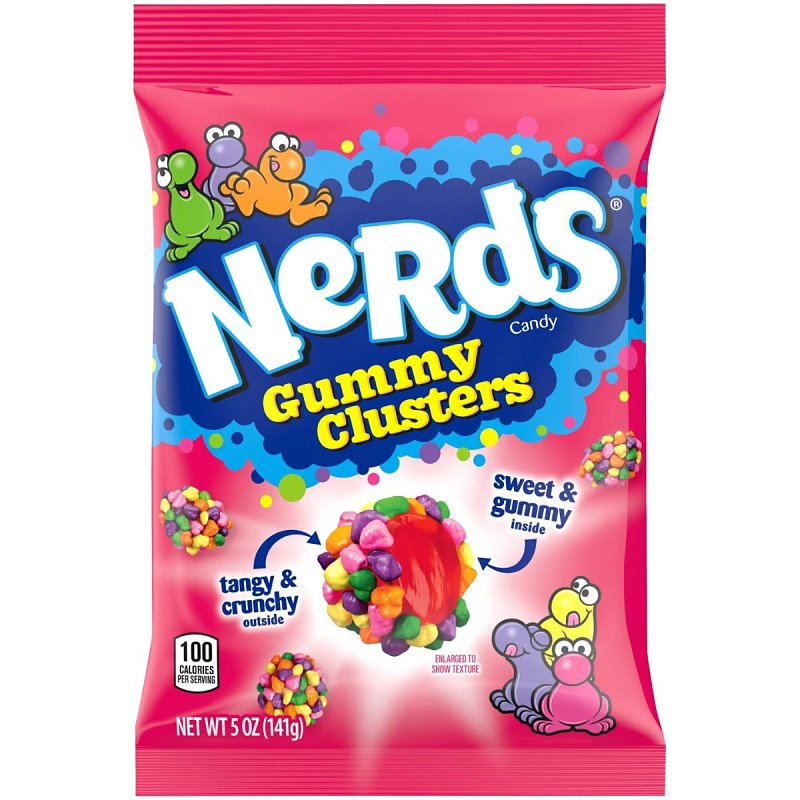 NERDS� NeRdS FER04906 Gummy Cluster, Fruity, 5 oz HOUSEWARES NERDS�