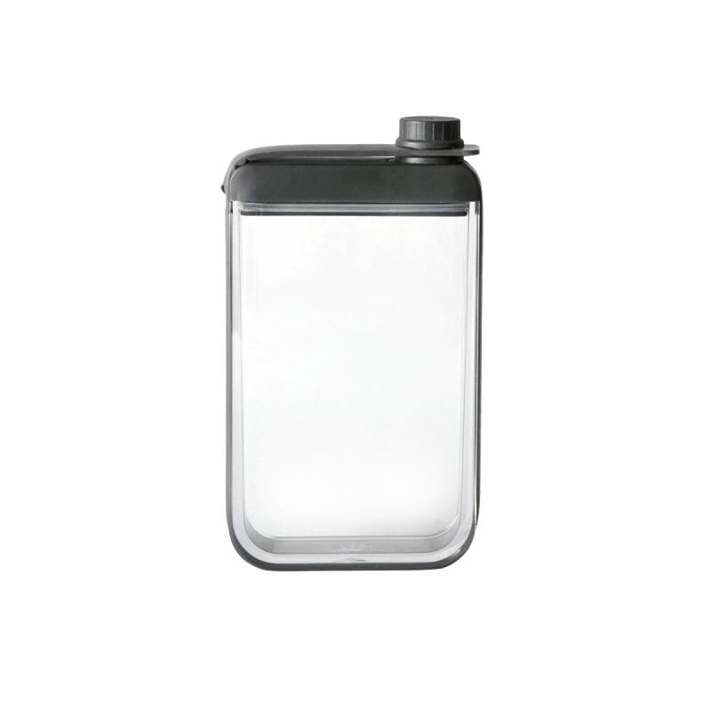 LIFETIME BRANDS Houdini H4-20538T Flask, Plastic/Silicone, Black/Clear HOUSEWARES LIFETIME BRANDS