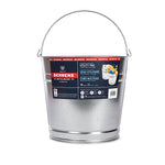 BEHRENS MANUFACTURING Behrens 1214GS Utility Pail, 14 qt Capacity, Steel, Galvanized HARDWARE & FARM SUPPLIES BEHRENS MANUFACTURING