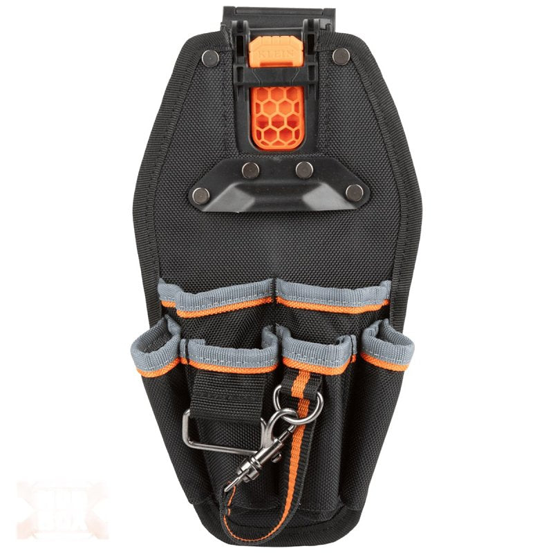 KLEIN Klein Tools MODbox 55830MB Tool Pouch, 77 cu-in, 6-Compartment, Nylon, Black TOOLS KLEIN