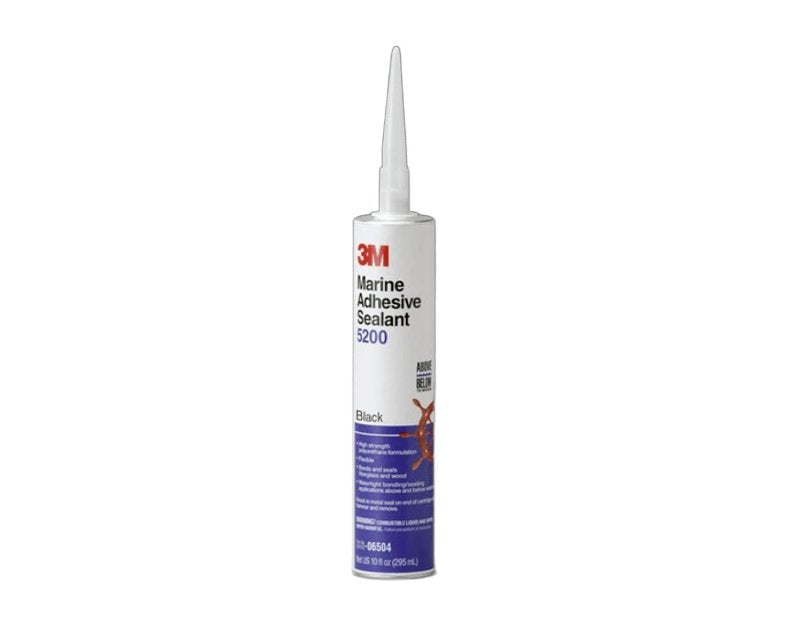 3M 3M 06504 Marine Adhesive Sealant, Medium Paste, Black, 295 mL Cartridge HOUSEWARES 3M