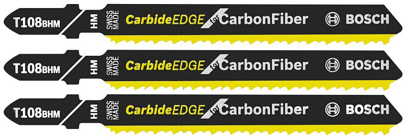 S-B POWER TOOL Bosch T108BHM3 Jig Saw Blade, 3/8 in W, 3.63 in L, 12 TPI TOOLS S-B POWER TOOL